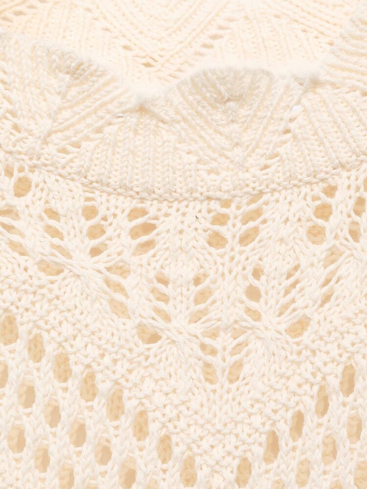 Mango White Espina Sweater - Image 6 of 6