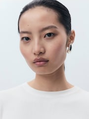 Mango White Garcia Sweater - Image 4 of 6