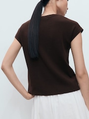 Mango Brown Garcia Sweater - Image 3 of 6