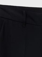 Mango Black Straight Mid-Rise Trousers - Image 2 of 2