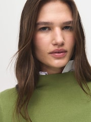 Mango Green Chimney Sweater - Image 4 of 4