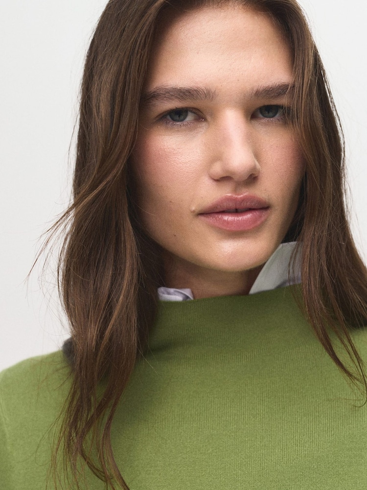 Mango Green Chimney Sweater - Image 4 of 4