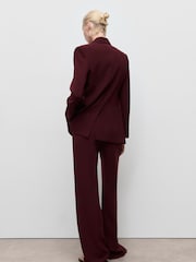 Mango Red Tailored Trousers - Image 2 of 5