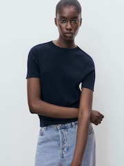 Mango Blue Sweater - Image 3 of 6