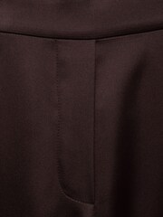 Mango Purple Contrast Stripe Straight Trousers - Image 5 of 5