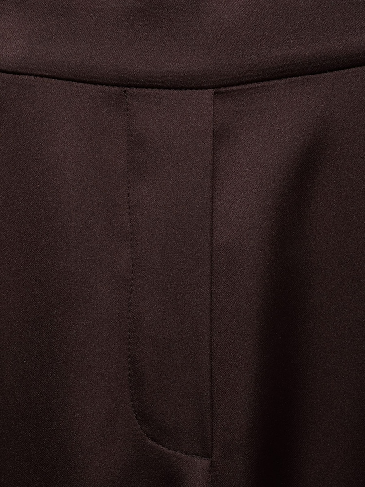 Mango Purple Contrast Stripe Straight Trousers - Image 5 of 5