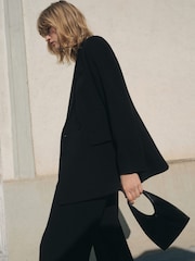 Mango Black Tailored Trousers - Image 4 of 6