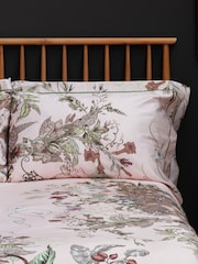 Timorous Beasties Opal Natural Opera Botanica 220 Thread Count Duvet Cover and Pillowcase Set - Image 2 of 8