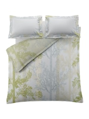 Timorous Beasties Set of 2 Lichen Green Norwegian Wood 220 Thread Count Pillowcases - Image 6 of 7