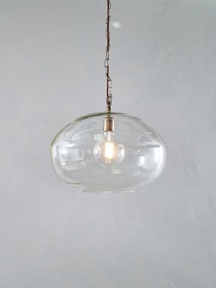Nkuku Clear Otoro Glass Pendant - Image 1 of 2