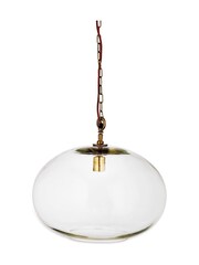 Nkuku Clear Otoro Glass Pendant - Image 2 of 2