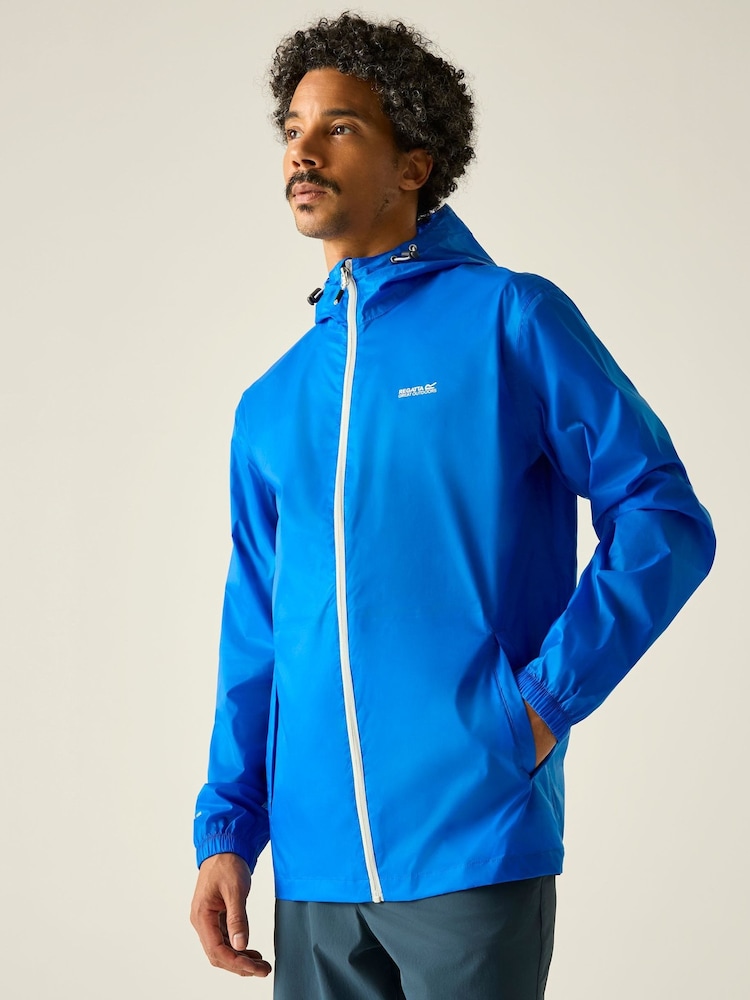 Regatta Blue Waterproof Pack It Jacket III - Image 1 of 9