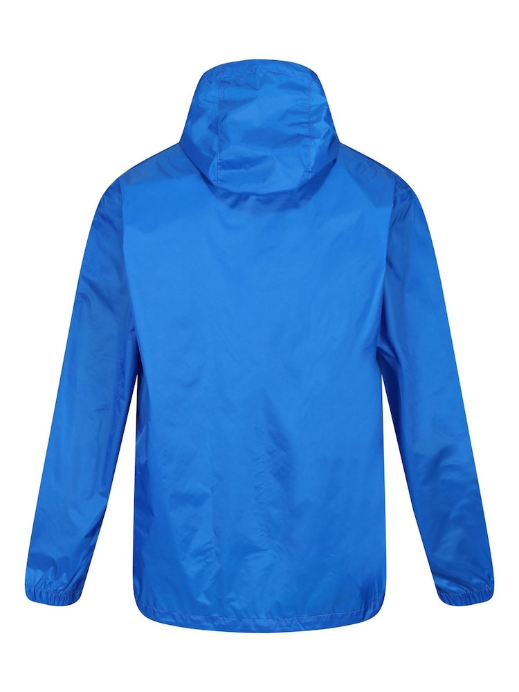 Regatta Blue Waterproof Pack It Jacket III - Image 9 of 9