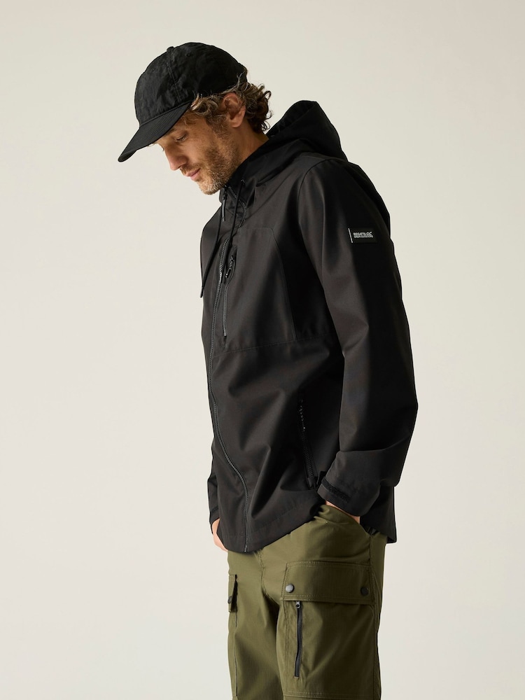 Regatta Black Frankie Waterproof Jacket - Image 2 of 9 Regatta Black Frankie Waterproof Jacket - Image 2 of 9