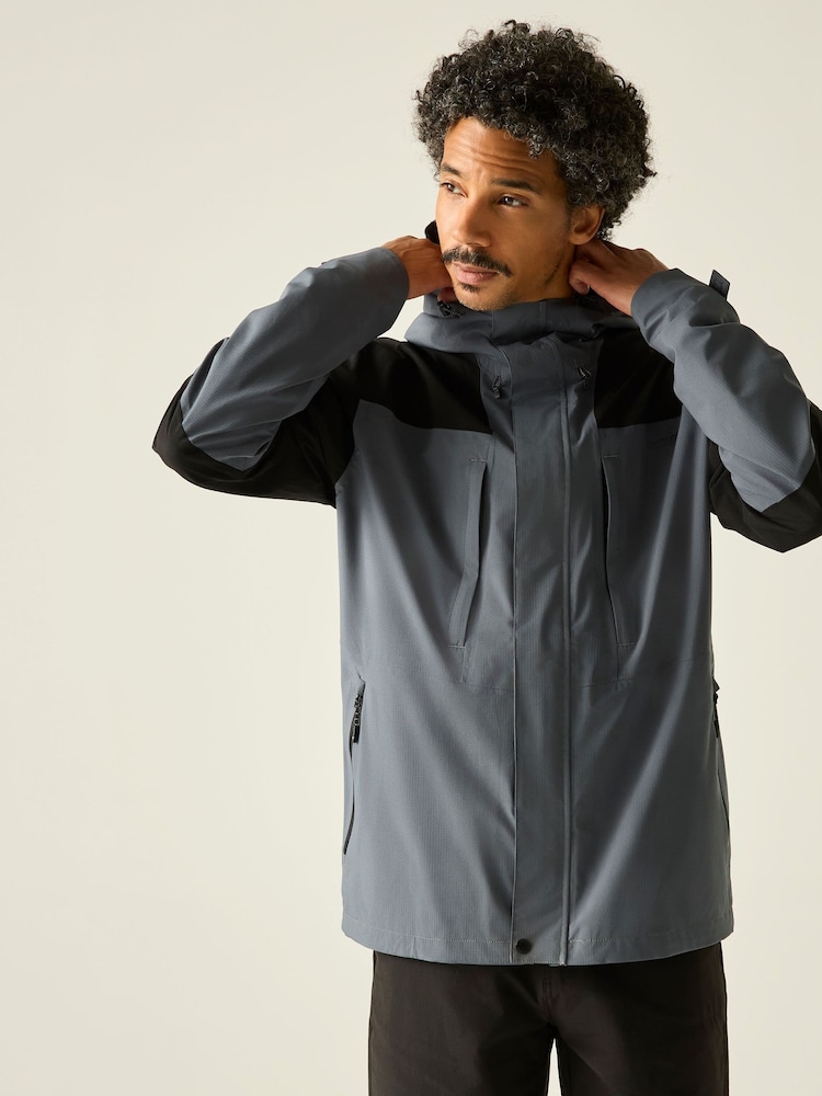 Regatta Grey Freesdale Waterproof Jacket - Image 1 of 9