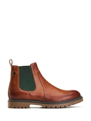 Base London Tan Brown Zinc Chelsea Boot - Image 1 of 4