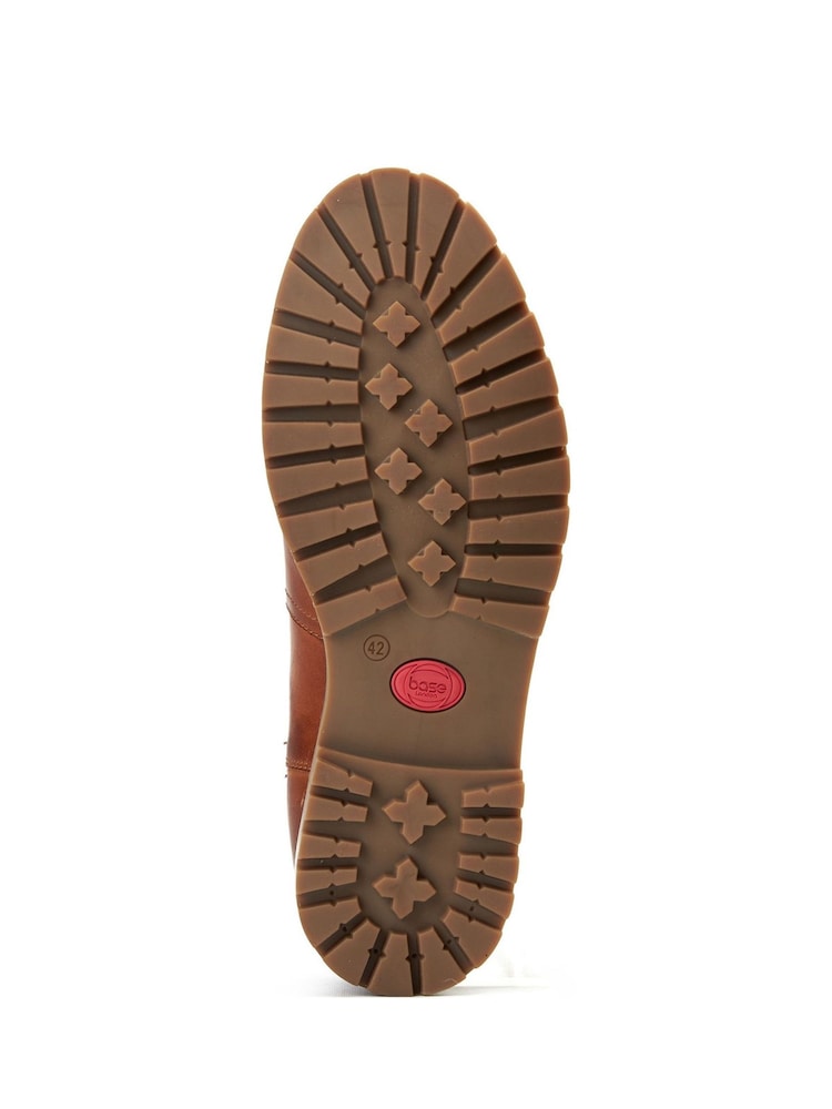Base London Tan Brown Zinc Chelsea Boot - Image 4 of 4 Base London Tan Brown Zinc Chelsea Boot - Image 4 of 4