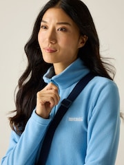 Regatta Blue Sweetheart Zip Neck Fleece - Image 4 of 6