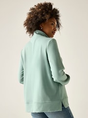 Regatta Green Demmi Half Zip Fleece - Image 4 of 7