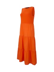 Regatta Orange Tarise Tiered Midi Dress - Image 7 of 7