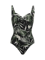Regatta Green Womens Sakari Tummy Control Costume Swimsuit - Image 7 of 9