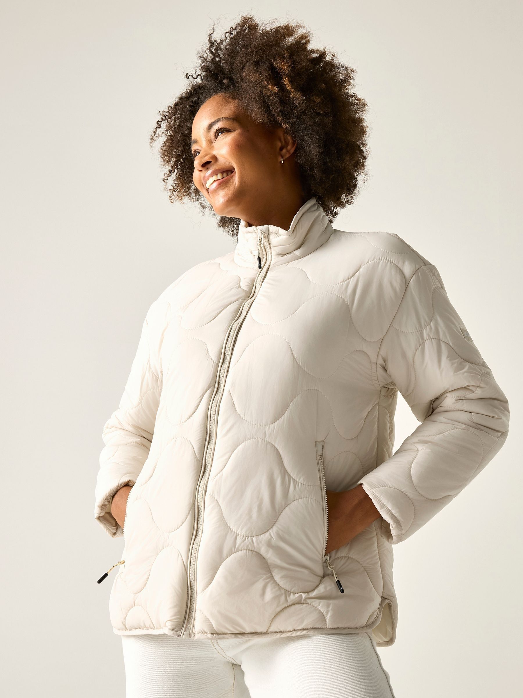 Regatta Women's Carlotte Quilted Jacket - White Size 20 - Image 3