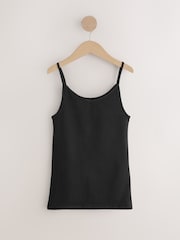 Multi Cotton Rich Strappy Vests 5 Pack - Image 6 of 8