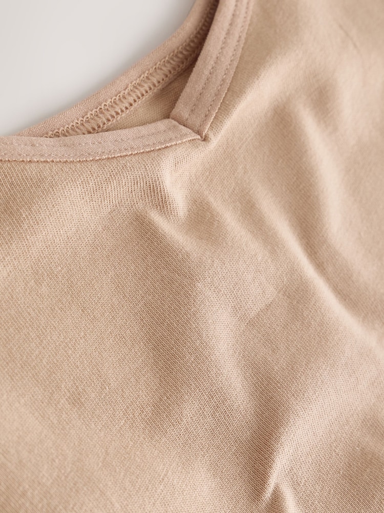 Multi Cotton Rich Strappy Vests 5 Pack - Image 8 of 8