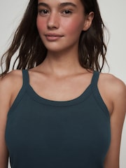 White/Navy Hidden Support Bra Top Vests 2 Pack - Image 4 of 4