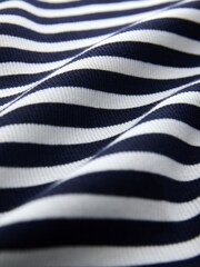 Navy Cotton Rib High Neck Vests 2 Pack - Image 11 of 11