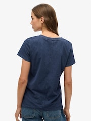 Camiseta Superdry Suika Relaxed com decote em V - Imagem 2 de 6