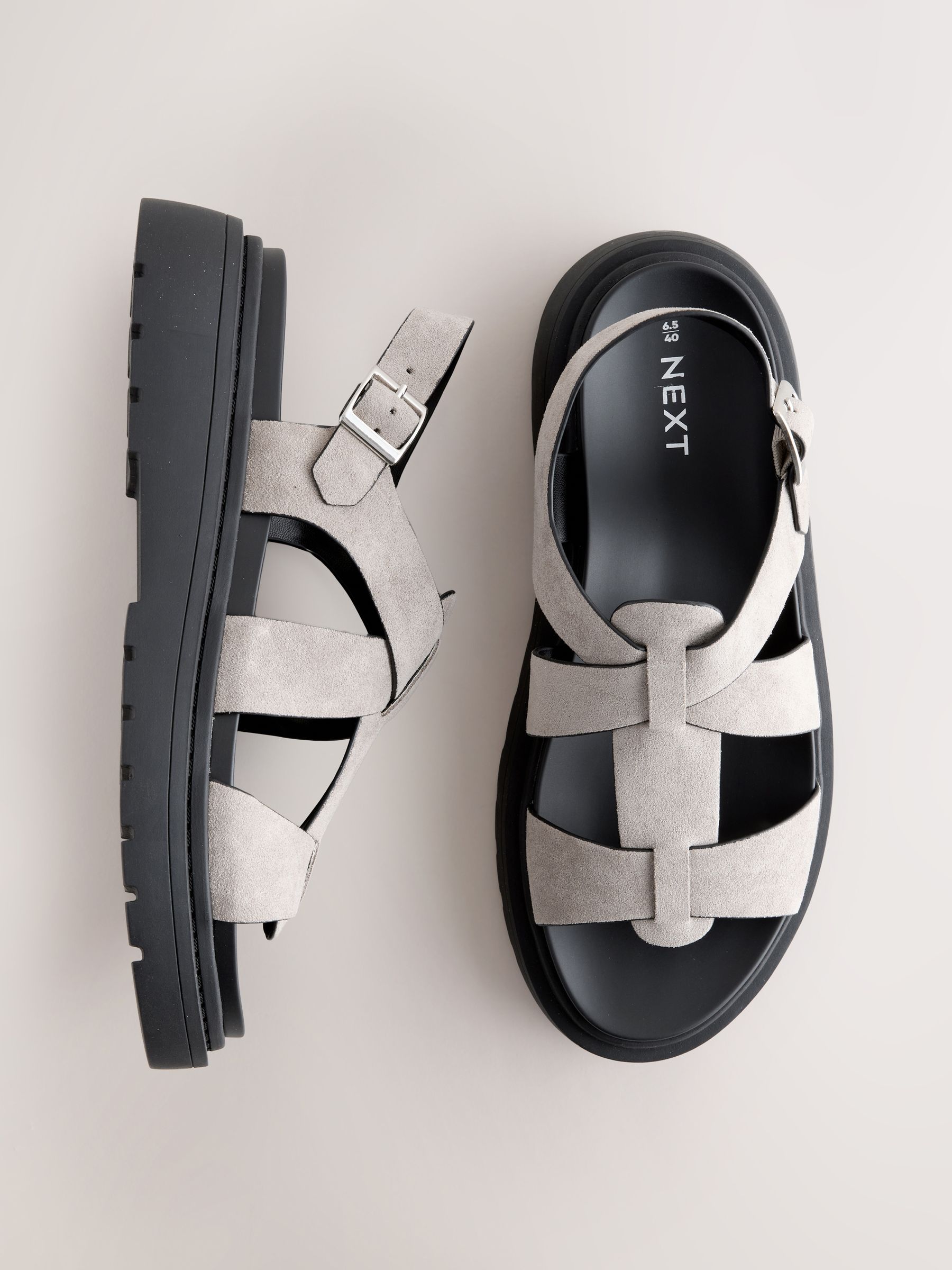 ST プードル Buy Neutral Forever Comfort® Chunky Sandals from Next USA