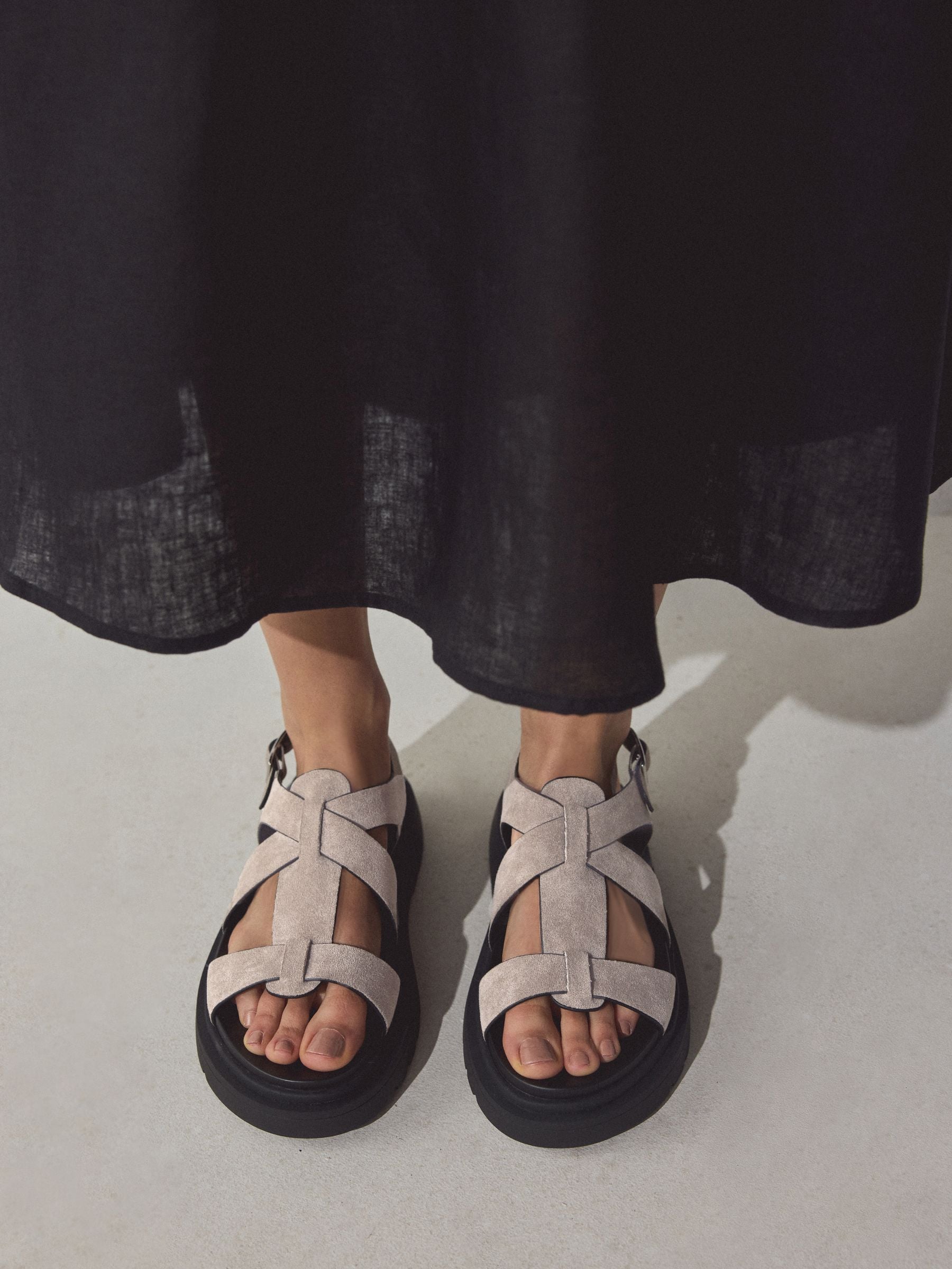 Buy Neutral Forever Comfort® Chunky Sandals from Next USA