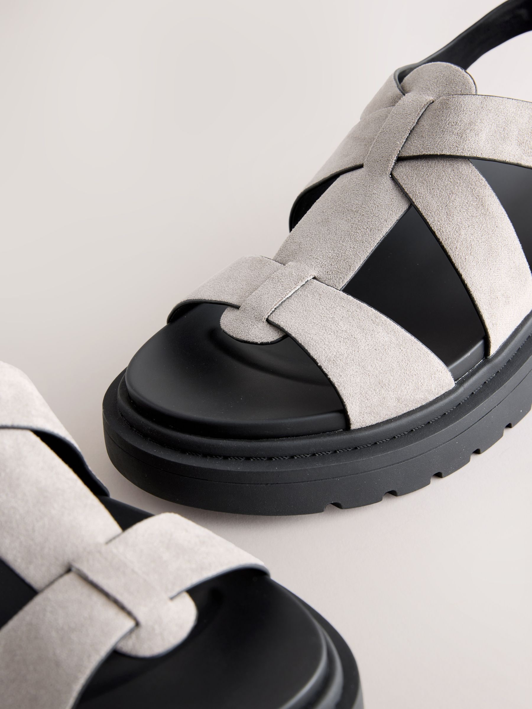 Buy Neutral Forever Comfort® Chunky Sandals from Next India