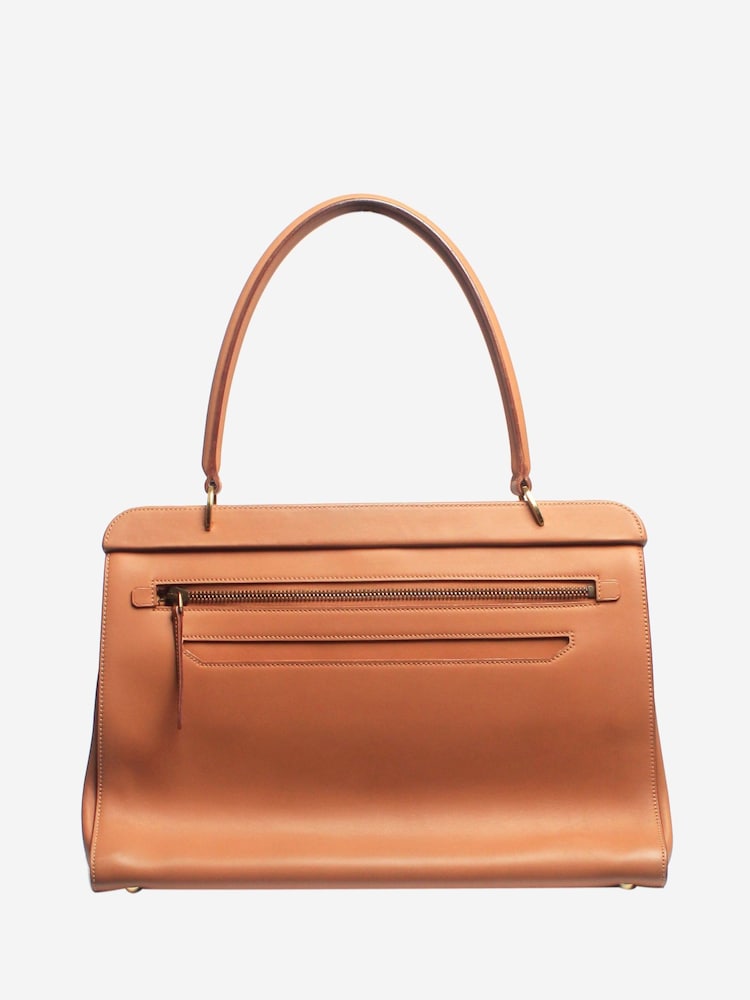 Sign of the Times Leather Briefcase Brown Bag - Image 2 of 7 Sign of the Times Leather Briefcase Brown Bag - Image 2 of 7