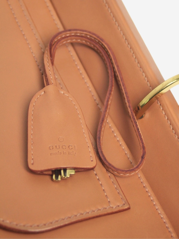 Sign of the Times Leather Briefcase Brown Bag - Image 7 of 7 Sign of the Times Leather Briefcase Brown Bag - Image 7 of 7