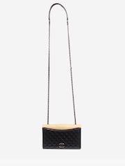 Sign of the Times 2015 Ballerine Quilted Flap Black Bag - Image 6 of 10