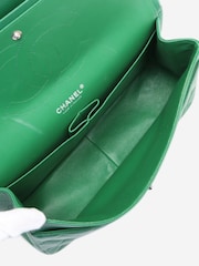Sign of the Times LargeGreen 2015 Caviar Quilted Classic Double Flap Bag - Image 4 of 10
