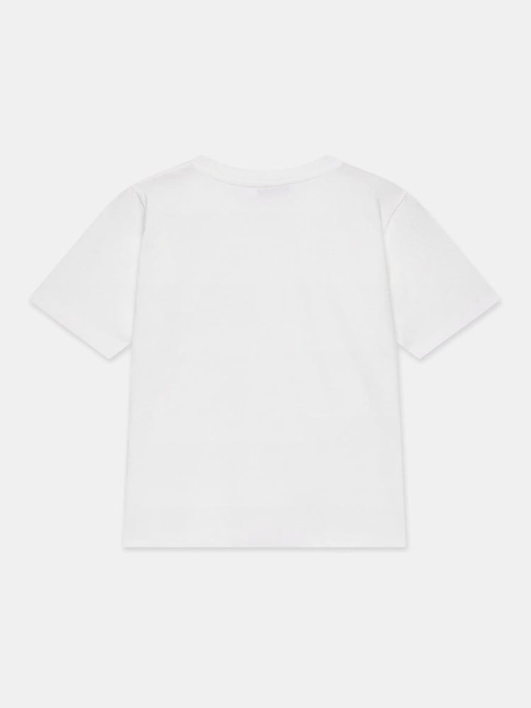Mint Velvet White Cotton Frill T-Shirt - Image 7 of 7 Mint Velvet White Cotton Frill T-Shirt - Image 7 of 7