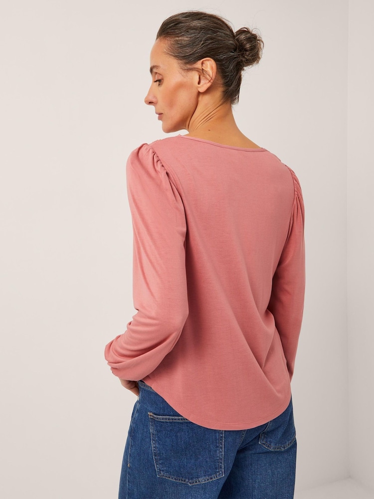 Monsoon Lisa Embroidered Lace Blouse - Imagen 2 de 5