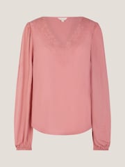 Monsoon Lisa Embroidered Lace Blouse - Imagen 5 de 5
