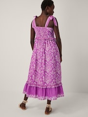 Monsoon Jemima Floral Print Midi Sundress - Imagem 3 de 5