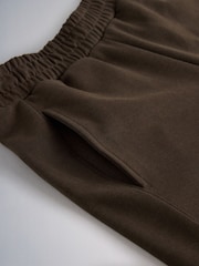 The Set 2 Pack Interlock Barrel Leg Joggers Brown/Neutral - Image 6 of 6
