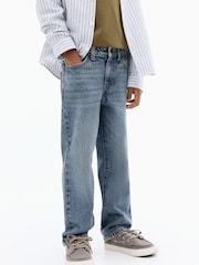 Mango Blue Straight Jeans - Image 2 of 5