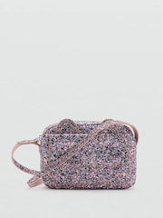 Mango Pink Sequin Ear Bag - Image 1 of 3