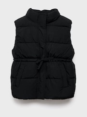 Mango Black Quilted Gilet - Image 2 of 3