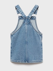 Mango Blue Dungaree Dress Strap - Image 3 of 4
