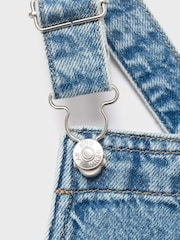 Mango Blue Dungaree Dress Strap - Image 4 of 4
