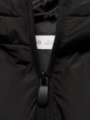 Mango Black Hooded Quilted Gilet - Image 3 of 3
