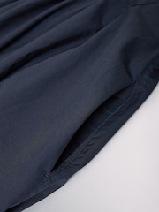 The Set Pleated Front Short Sleeve Maxi Dress Navy - Image 6 of 6